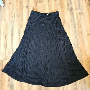 J Jill Pure Jill Womans Black Maxi Skirt Size XS